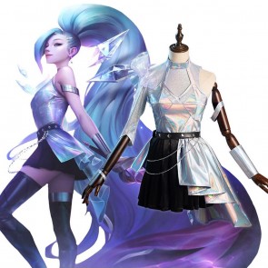 League of Legends LOL KDA Groups Seraphine Women Dress Costume
