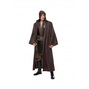 Star Wars Anakin Skywalker Jedi Costume Outfit Robe