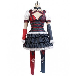 Batman Arkham Knight Harley Quinn Dress Cosplay Costume