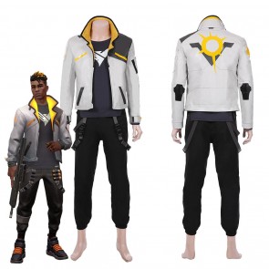 Game Valorant-Phoenix Men Jacket Pants Costume