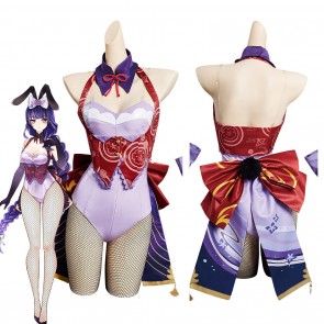 Genshin Impact Baal Bunny Girls Halloween Original Design Cosplay Costume