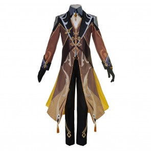 Game Genshin Impact Zhongli Outfits Halloween Carnival Costume Cosplay Costume