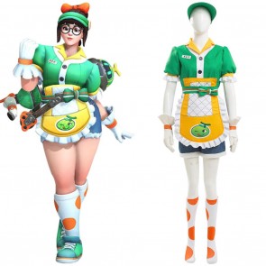 Overwatch Mei Honeydew Skin Costume