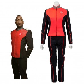 The Orville Costume Women Orange Engineering Department Uniform