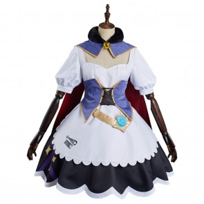 Genshin Impact Mona Maid Lolita Dress Halloween Christmas Carnival Suit Cosplay Costume