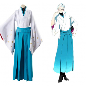 Touken Ranbu Tomoegata Naginata Kimono Cosplay Costume