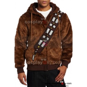 Star Wars I Am Chewie Chewbacca Furry Costume Hoodie Cosplay Jacket