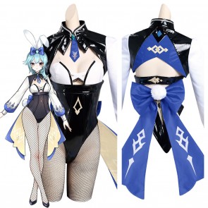 Genshin Impact Eula Bunny Girl Original Design Cosplay Costume