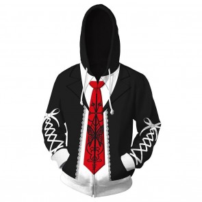 Danganronpa: Trigger Happy Havoc Sweatshirt Celestia Ludenberg Zip Up Hoodies