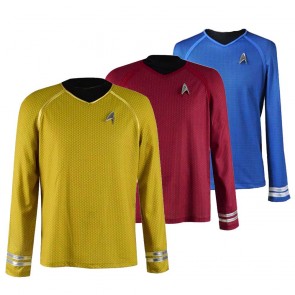 Star Trek Into Darkness Shirt Star fleet Uniform Cosplay Costume