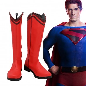 Superman Cosplay Boots From Crisis on Infinite Earths 