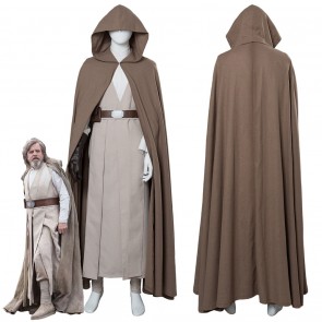 Star Wars 8 The Last Jedi Luke Skywalker Outfit Cosplay Costume Ver.2