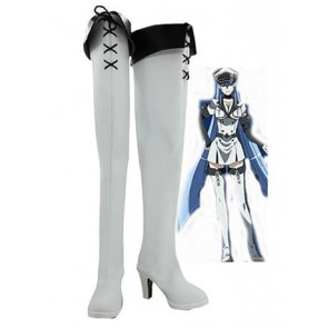 Akame Ga KILL! Esdeath Empire General Boots Cosplay Shoes