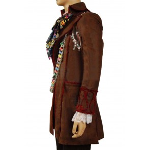 Alice In Wonderland Johnny Depp Mad Hatter Jacket Costume