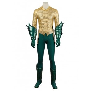 Aquaman Arthur Curry Battle Cosplay Costume Full Set
