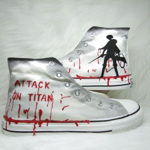 Attack On Titan Cosplay Shoes Canvas Shoes