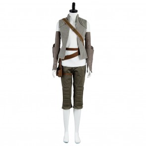 Star Wars 8 The Last Jedi Rey Outfit Cosplay Costume