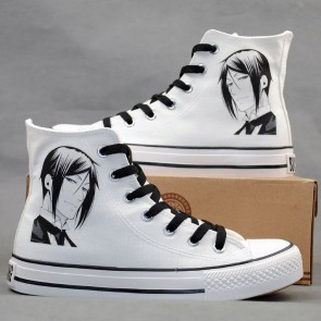 Back Butler Cosplay Shoes Canvas Shoes
