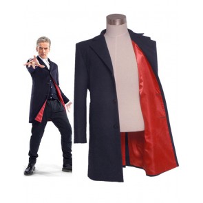 Doctor Who Coat 12th Twelfth Doctor Coat Peter Capaldi Costume For Halloween