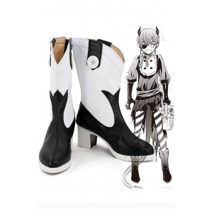 Black Butler Ciel Phantomhive Boots Cosplay Shoes