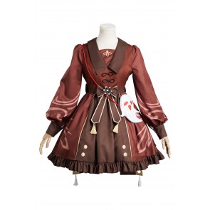 Pre-sale Genshin Impact Original Design Hutao Lolita Dress Cosplay Costume Outfits