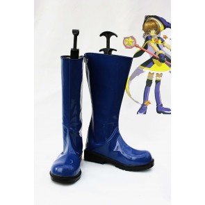 Card Captor Sakura Cosplay Shoes Boots Blue