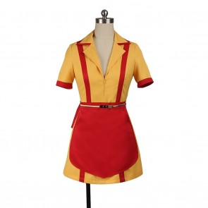 Caroline Costume For 2 Broke Girls Cosplay