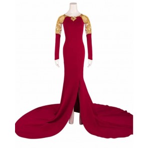 Castlevania Carmilla Cosplay Costume Red Dress