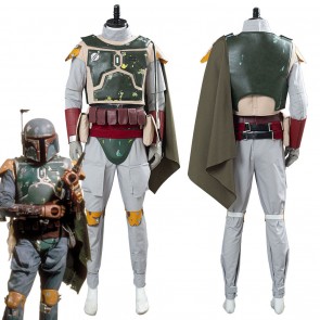 Star Wars The Book of Boba Fett Halloween Carnival Suit Cosplay Costume