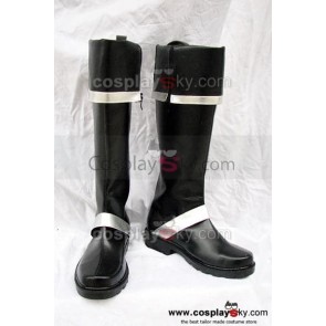 D.Gray-man Lavi Cosplay Boots Black Shoes