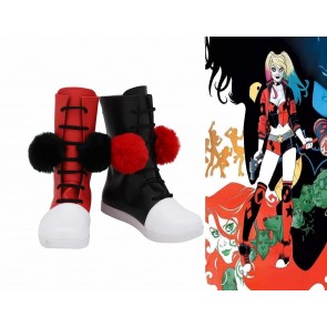 DC Comics Harley Quinn Cosplay Shoes