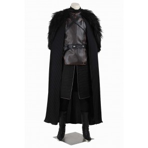 Deluxe Game Of Thrones Jon Snow Cosplay Costume