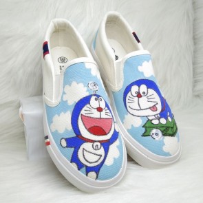 Doraemon Cosplay Shoes Canvas Shoes