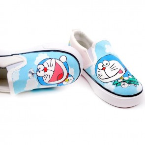 Doraemon Cosplay Shoes Canvas Shoes