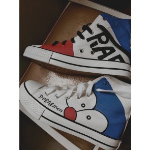 Doraemon Cosplay Shoes Canvas Shoes