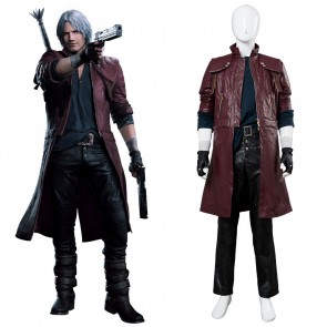 Devil May Cry V DMC5 Dante Aged Leather Costume