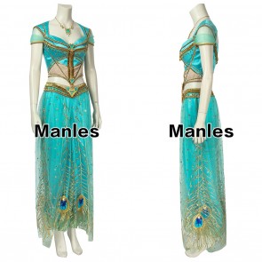 Aladdin Princess Jasmine Cosplay Costume 