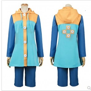 The Seven Deadly Sins Grizzly's Sin Of Sloth Harlequin King Cosplay Costume 