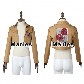 Attack on Titan Ackerman Mikasa Cosplay Costume Top