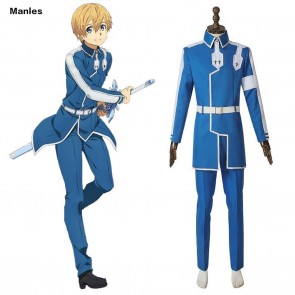 Sword Art Online Alicization Yujio Eugeo Cosplay Costume 