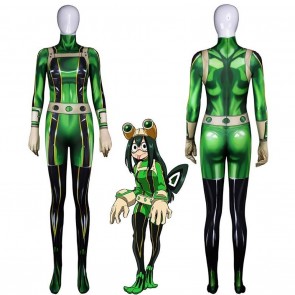 My Hero Academia Asui Tsuyu Cosplay Costume 