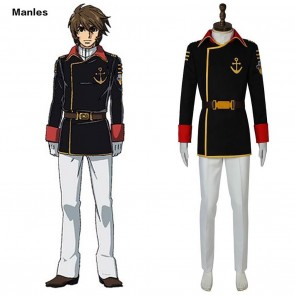 Star Blazers 2202 Derek Wildstar Mark Venture Cosplay Costume 