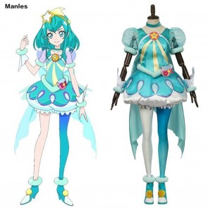 Star Twinkle Pretty Cure Hagoromo Lala Cure Milky Cosplay Costume 