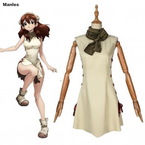 Dr Stone Yuzuriha Ogawa Taiju Oki Cosplay Costume 