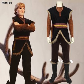 Frozen Kristoff Bjorgman Cosplay Costume 