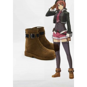 Eiyuu Densetsu Ao No Kiseki Noel Seeker Cosplay Shoes Boots Custom Made