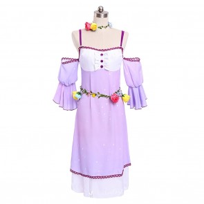 Eli Ayase Purple Dress For LoveLive Sunshine Cosplay 
