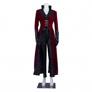 Evil Queen Regina Mills Red Costume For Once Upon A Time Cosplay