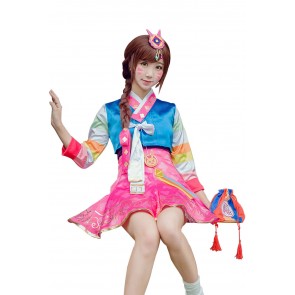 Overwatch OW DVA Hana Song Korean traditional costume