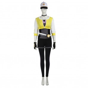 Female Monster Trainer Yellow Costume For Pokemon GO Cosplay 